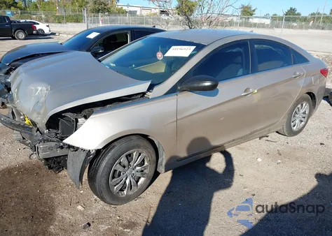 2011 Hyundai Sonata Gls from USA, damaged, VIN 5NPEB4AC0BH280735